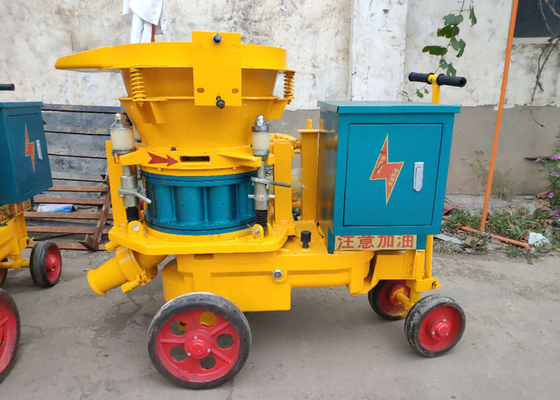 एयर मोटर कंक्रीट स्प्रे मशीन 380V सीमेंट स्प्रेयर मशीन