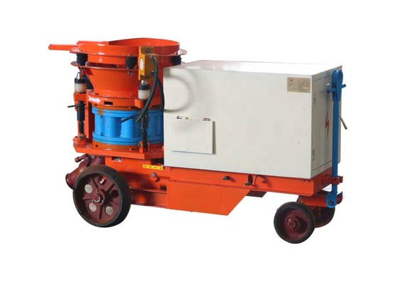 हाफ वेट ड्राई मिक्स शॉटक्रीट मशीन 6m3/H 7m3/H Diy Shotcrete स्प्रेयर