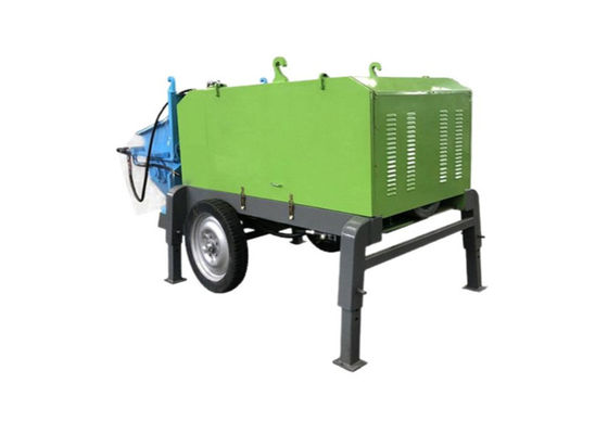नम 3m3/H गीला Shotcrete उपकरण एसजीएस Shotcrete पम्प कंक्रीट